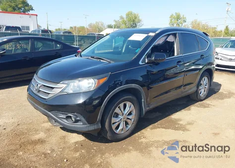 2013 Honda Cr-V Ex-L z USA, uszkodzony, nr VIN 2HKRM4H79DH646909
